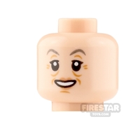 LEGO Minifigure Heads Grin with Age Lines