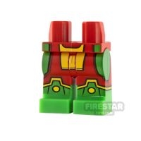 LEGO Minifigure Legs Bright Green Boots