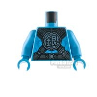 LEGO Minifigure Torso Blue Horn Demon