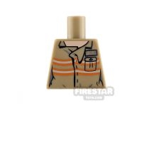 LEGO Minifigure Torso Jumpsuit No Arms
