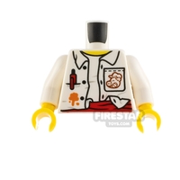 LEGO Minifigure Torso Unbuttoned Shirt with Splotch