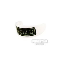 LEGO Minifigure Visor with Digits
