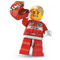 LEGO Minifigures - Racing Car Driver