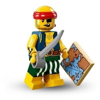 LEGO Minifigures - Scallywag Pirate