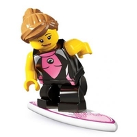 LEGO Minifigures - Surfer Girl