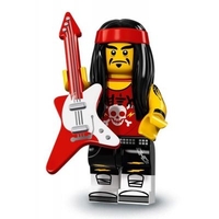 LEGO Minifigures 71019 - Gong & Guitar Rocker