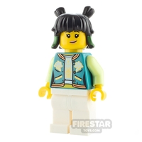 LEGO Monkie Kid Minifigure Mei Dark Turquoise Jacket