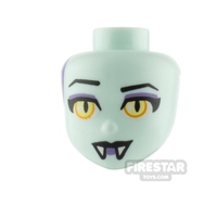 LEGO Movie Minifigure Heads Yellow Eyes and Fangs