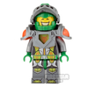 LEGO Nexo Knights Mini Figure - Aaron - Flat Silver Visor,  Clip on Back