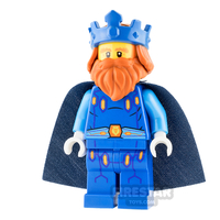 LEGO Nexo Knights Mini Figure - King Halbert - Blue Crown and Robes