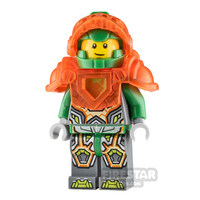 LEGO Nexo Knights Minifigure Aaron Trans Orange Armour