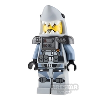 LEGO Ninjago Mini Figure - Shark Army Great White - Scuba Suit
