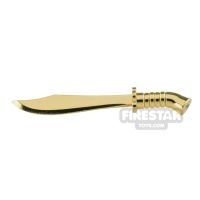 Minifigure Weapon Sword with Short Curved Blade