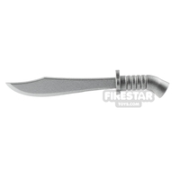 Minifigure Weapon Sword with Short Curved Blade