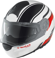 Held H-C3 / Schuberth C3 Klapphelm Schwarz Weiss Rot 2XL