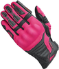 Held Hamada Damen Motocross Handschuhe,  schwarz-pink,  Größe S