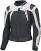 Held Hashiro II Damen Motorrad Lederjacke,  schwarz-weiss,  Größe 42,  schwarz-weiss,  Größe 42