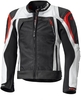 Held Hashiro Motorrad Leder-/Textiljacke Schwarz Weiss Rot 52