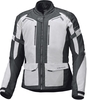 Held Kane wasserdichte Motorrad Textiljacke,  schwarz-grau,  Größe XS für Männer