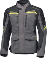 Held Lonborg Top Damen Motorrad Textiljacke,  schwarz-grau-gelb,  Größe 3XL
