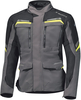 Held Lonborg Top Damen Motorrad Textiljacke,  schwarz-grau-gelb,  Größe M