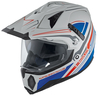 Held Makan Motocross Helm Grau Blau 2XL