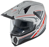 Held Makan Motocross Helm Schwarz Grau S