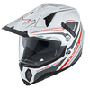 Held Makan Motocross Helm Schwarz Weiss S