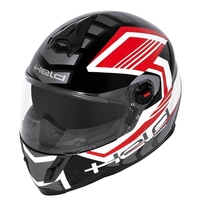 Held Masuda Integralhelm,  schwarz-rot,  Größe M,  schwarz-rot,  Größe M