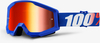 100% Strata Extra Motocross Goggles,  red-blue,  red-blue,  Size One Size