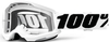 100% Strata II Everest Motocross Goggles,  black-white,  black-white,  Size One Size
