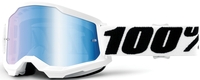 100% Strata II Extra Everest Motocross Goggles,  black-white,  black-white,  Size One Size