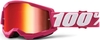 100% Strata II Extra Fletcher Motocross Goggles,  pink,  pink,  Size One Size
