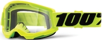 100% Strata II Motocross Goggles,  black-yellow,  black-yellow,  Size One Size