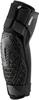 100% Surpass Elbow Protectors,  black,  Size S for Men