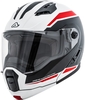 Acerbis Derwel Multicolor Helmet,  white-red,  Size S,  white-red,  Size S