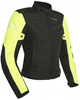 Acerbis Discovery Ghibly Ladies Motorcycle Textile Jacket,  black-yellow,  Size M for Women,  black-yellow,  Size M for Women