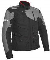 Acerbis Discovery Safary Motorcycle Textile Jacket,  black-grey,  Size M,  black-grey,  Size M