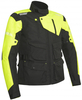 Acerbis Discovery Safary Motorcycle Textile Jacket,  black-yellow,  Size L,  black-yellow,  Size L