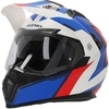 Acerbis Flip FS-606 2024 Motocross Helmet,  white-red-blue,  Size XL for Men