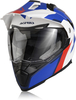 Acerbis Flip FS-606 Enduro Helmet,  white-red-blue,  Size XL,  white-red-blue,  Size XL