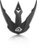 Acerbis Flip FS-606 Helmet Peak,  black,  black,  Size One Size