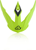 Acerbis Flip FS-606 Helmet Peak,  yellow,  yellow,  Size One Size