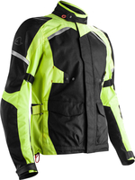 Acerbis Glen Motorcycle Jacket,  black-yellow,  Size L,  black-yellow,  Size L