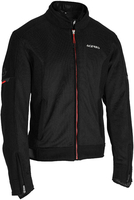 Acerbis Gordon waterproof Motorcycle Textile Jacket,  black,  Size L for Men