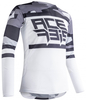 Acerbis Helios Motocross Jersey,  grey-white,  Size L,  grey-white,  Size L