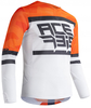 Acerbis Helios Motocross Jersey,  white-orange,  Size S,  white-orange,  Size S