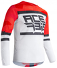 Acerbis Helios Motocross Jersey,  white-red,  Size XL,  white-red,  Size XL