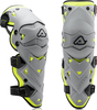 Acerbis Impact Evo 3.0 Knee Protectors,  grey-yellow for Men