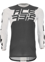 Acerbis J-Flex 2 Motocross Jersey,  black-grey-white,  Size 3XL,  black-grey-white,  Size 3XL